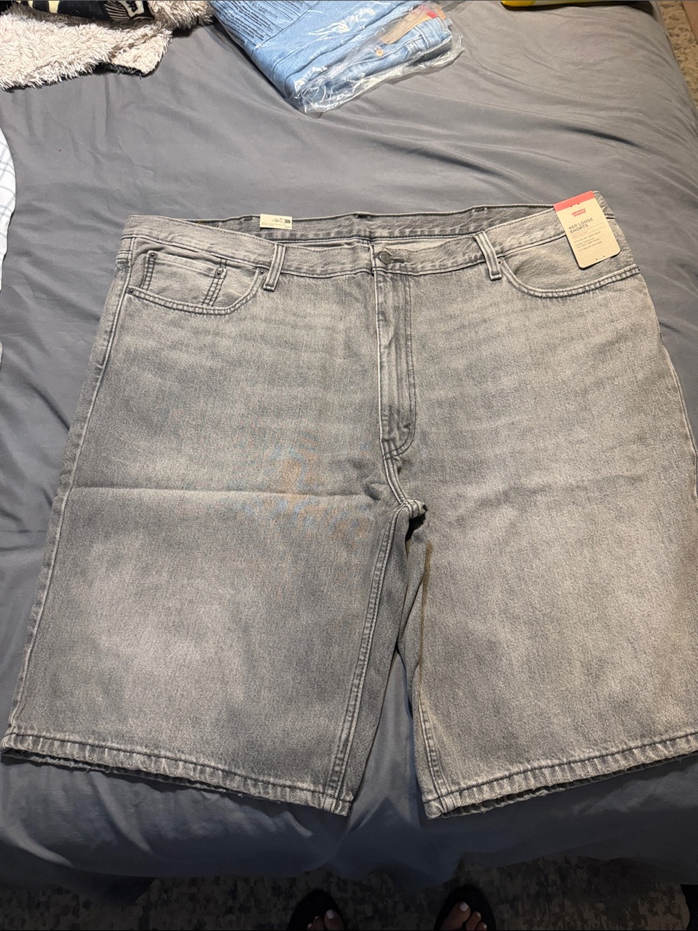 Levi's Light Grey Denim Men’s Shorts